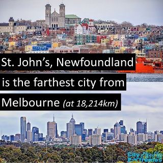 Melbourne to St. John