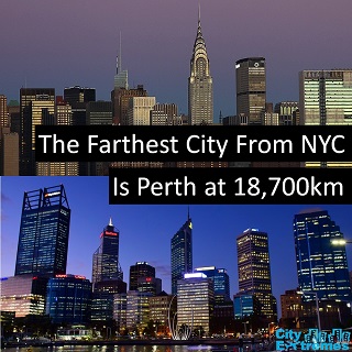 New York to Perth